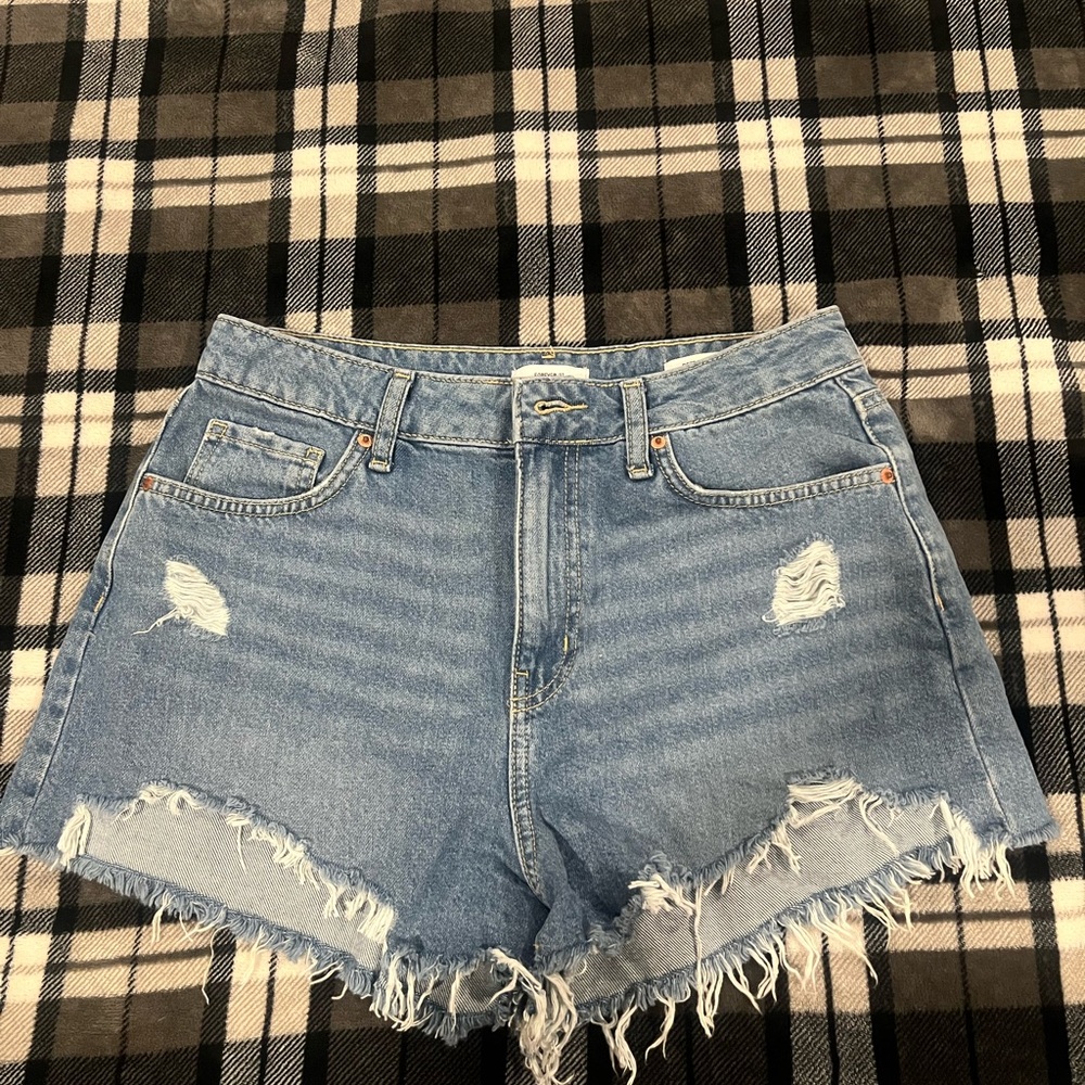 Denim High-Waisted Women Shorts